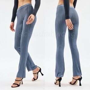 AYA MUSE Margo knit flared pants